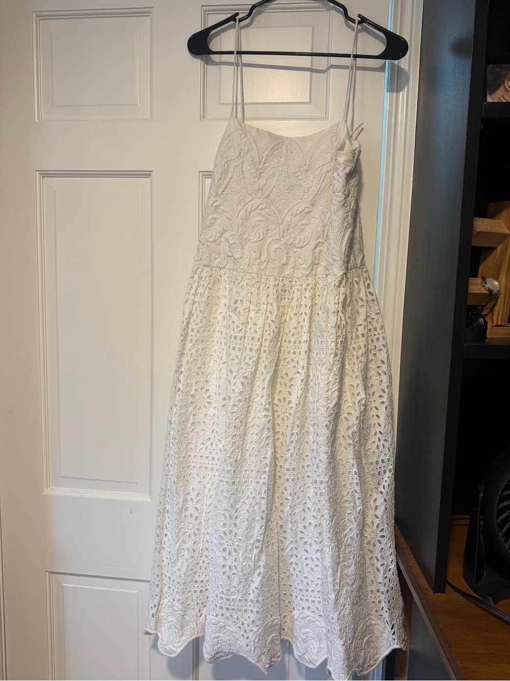 RHODE Rosa Eyelet Dress - Picture 1 of 5